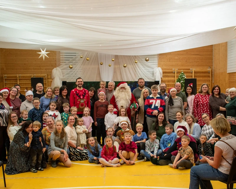 Svētki bērniem Spāres muižā 21.12.2025.